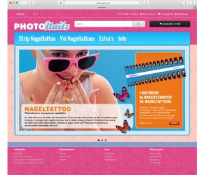 PhotoNailz, aangestuurd door Shop4U